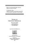 Survey on Electronic Reference: A Briefs in Law Librarianship Issue