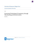 Promoting Technological Competency through Microlearning and Incentivization by Eliza Boles