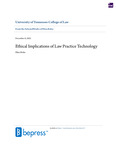 Ethical Implications of Law Practice Technology by Eliza Boles