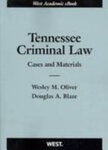 Tennessee Criminal Law: Cases and Materials